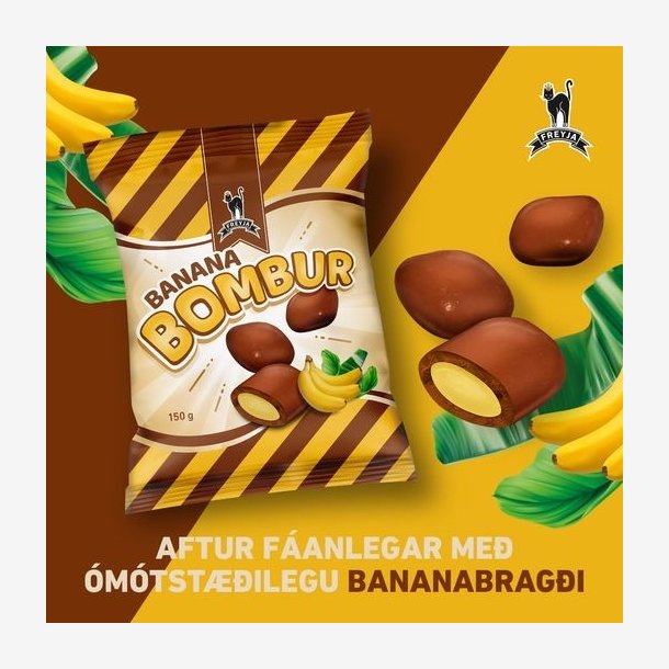 Freyja Bombur Banana 150 g
