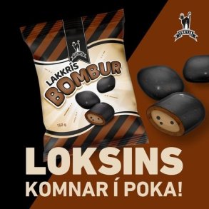 Freyja Bombur Lakkris 150 g
