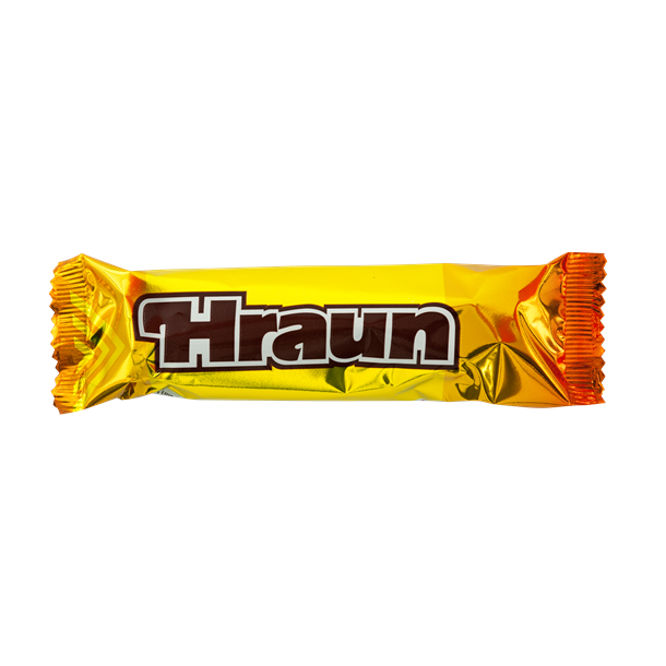 Goa Stort Hraun lys Chokolade vaffel bar 55g