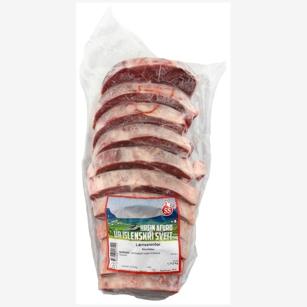 Lammelårs skiver/lærisneidar 1kg