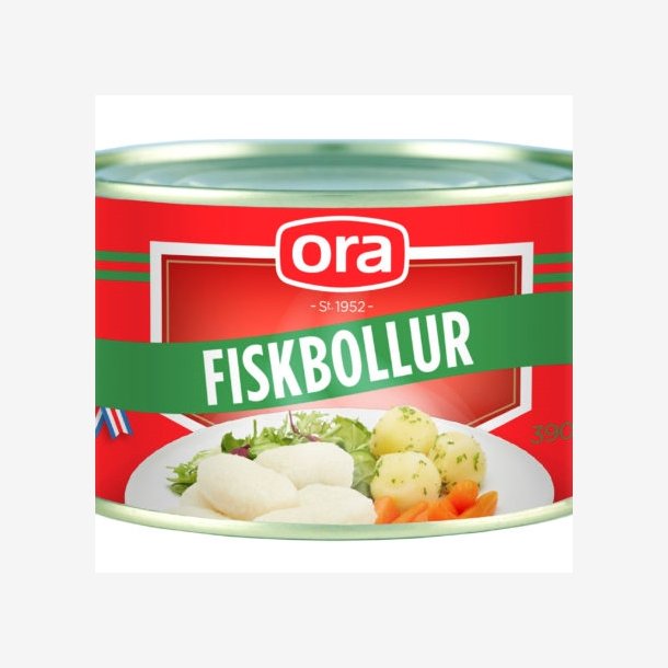 ORA Fiskibollur (fiskeboller) 390g